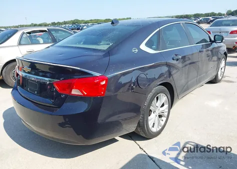2014 Chevrolet Impala 2Lt z USA, uszkodzony, nr VIN 2G1125S37E9102968